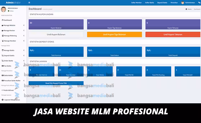 jasa website mlm profesional terbaik
